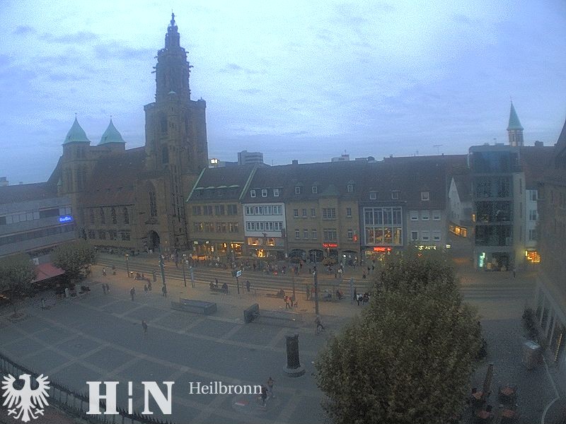 Archiv Foto Webcam Heilbronn Marktplatz
