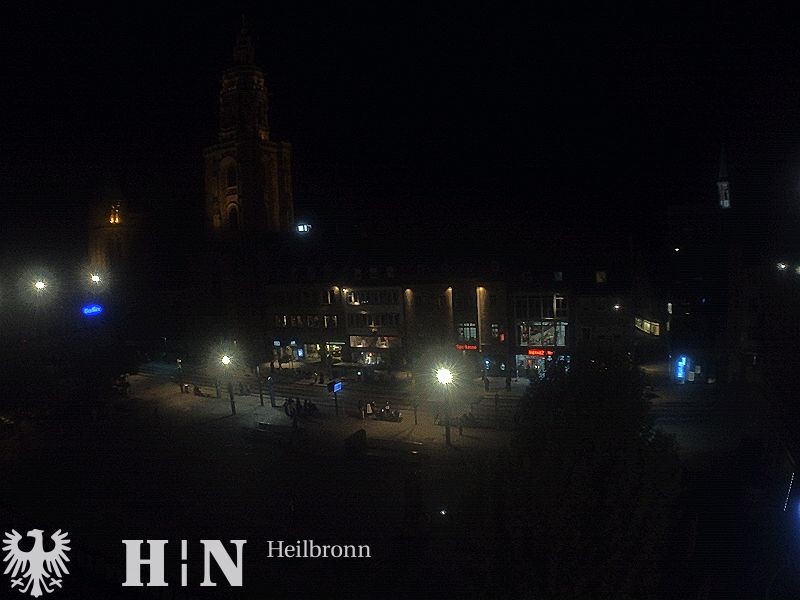 Archiv Foto Webcam Heilbronn Marktplatz