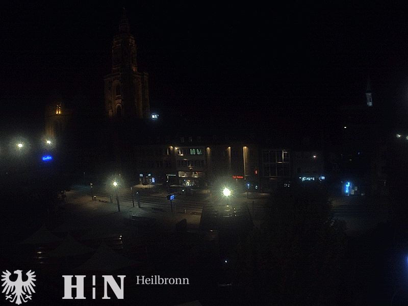 Archiv Foto Webcam Heilbronn Marktplatz