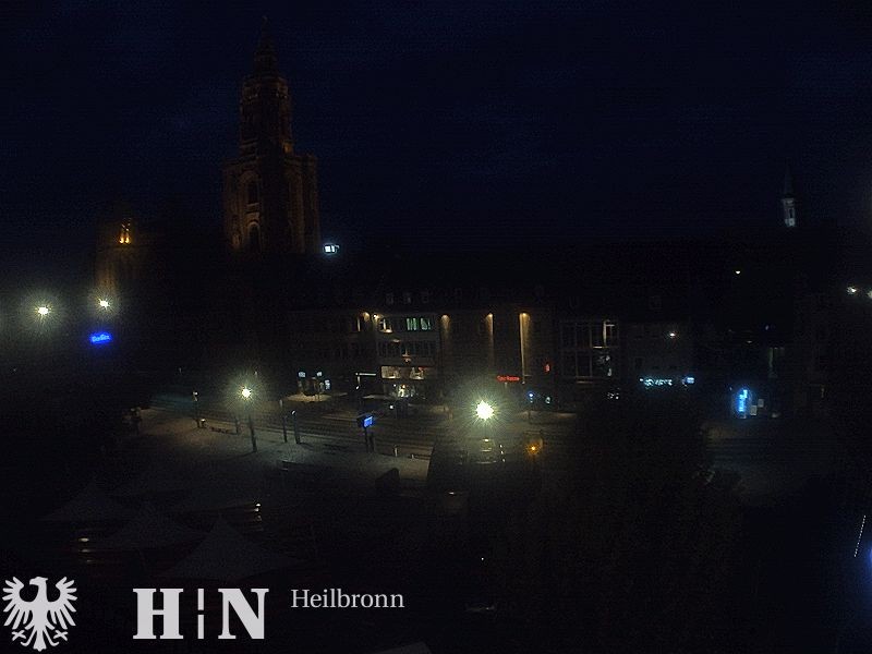 Archiv Foto Webcam Heilbronn Marktplatz
