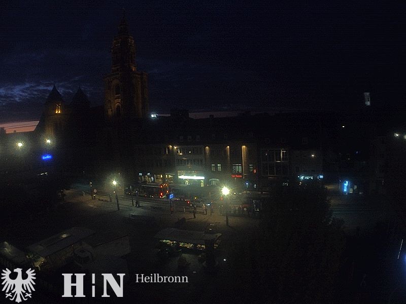 Archiv Foto Webcam Heilbronn Marktplatz
