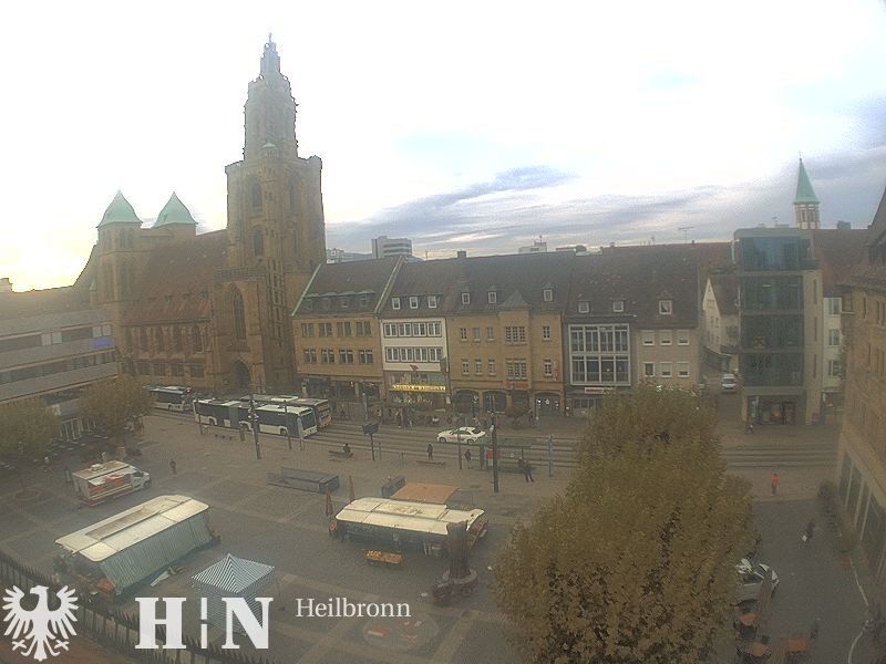 Archiv Foto Webcam Heilbronn Marktplatz