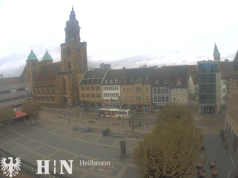 Archiv Foto Webcam Heilbronn Marktplatz