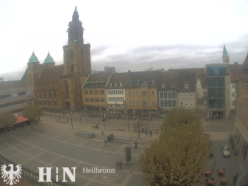Archiv Foto Webcam Heilbronn Marktplatz