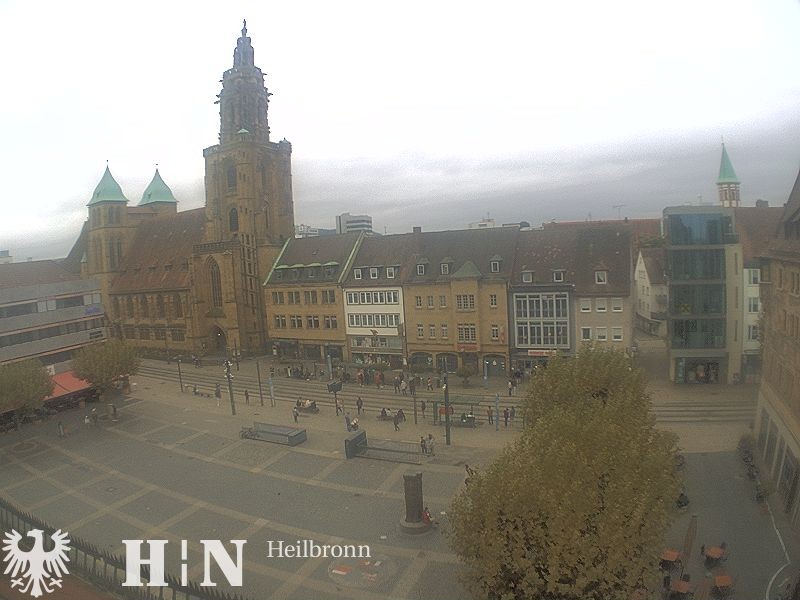 Archiv Foto Webcam Heilbronn Marktplatz