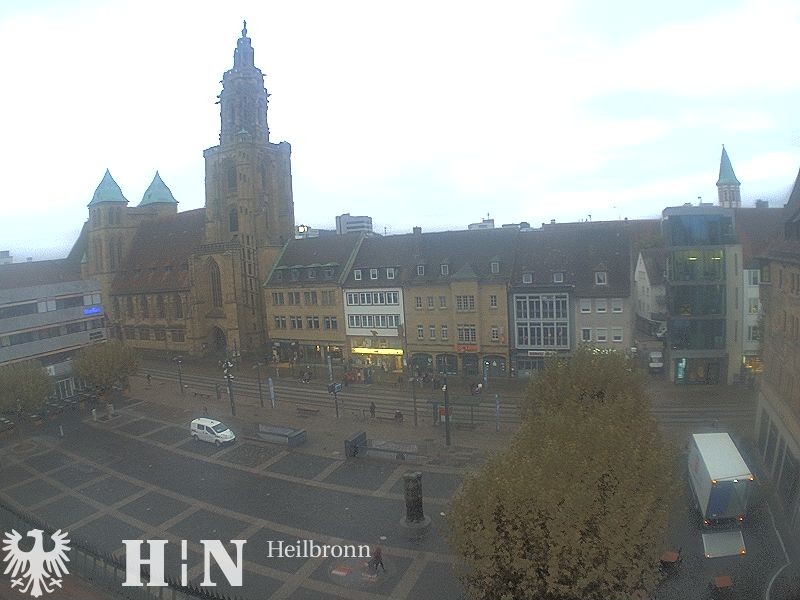 Archiv Foto Webcam Heilbronn Marktplatz