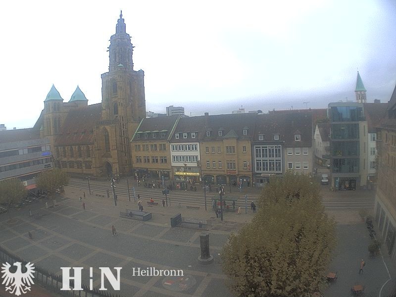 Archiv Foto Webcam Heilbronn Marktplatz