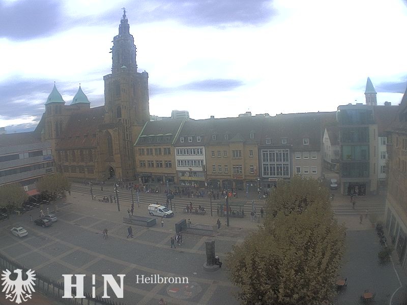 Archiv Foto Webcam Heilbronn Marktplatz