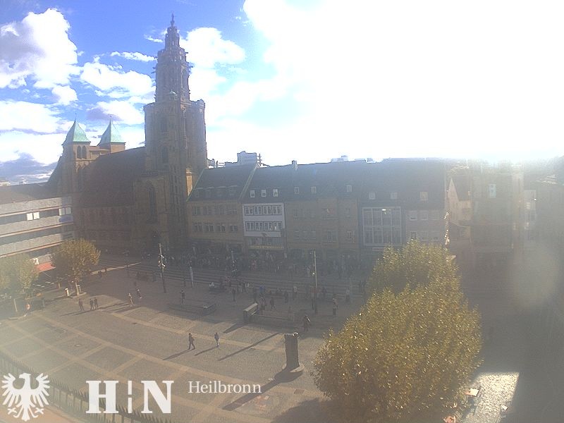 Archiv Foto Webcam Heilbronn Marktplatz