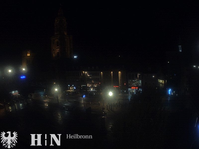 Archiv Foto Webcam Heilbronn Marktplatz