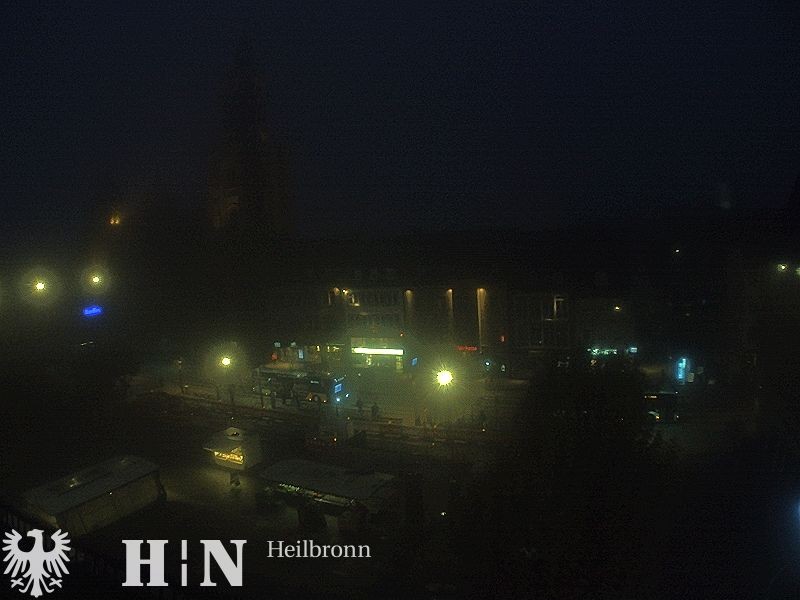 Archiv Foto Webcam Heilbronn Marktplatz