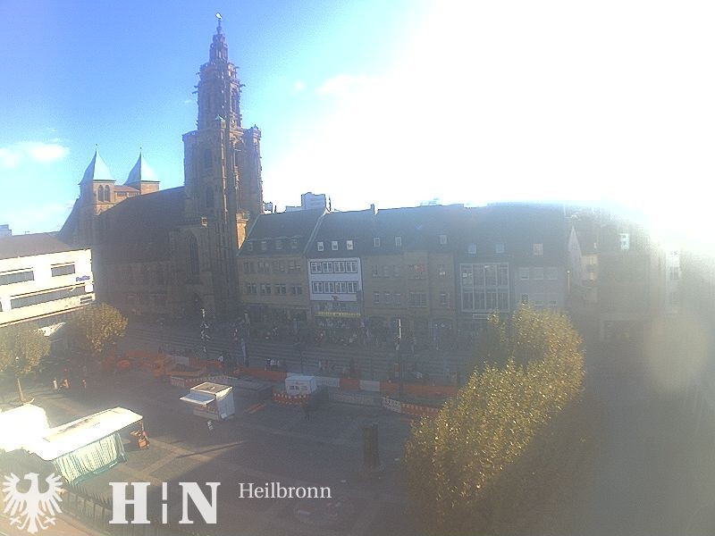 Archiv Foto Webcam Heilbronn Marktplatz