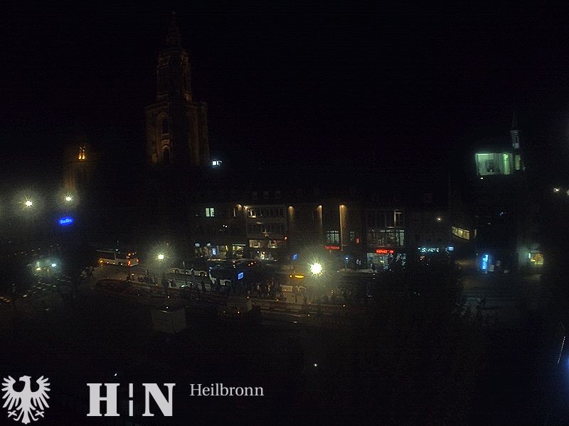 Archived image Webcam Heilbronn: Market place