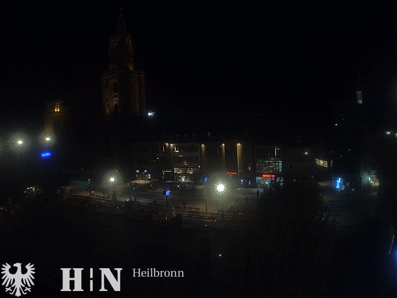 Archiv Foto Webcam Heilbronn Marktplatz