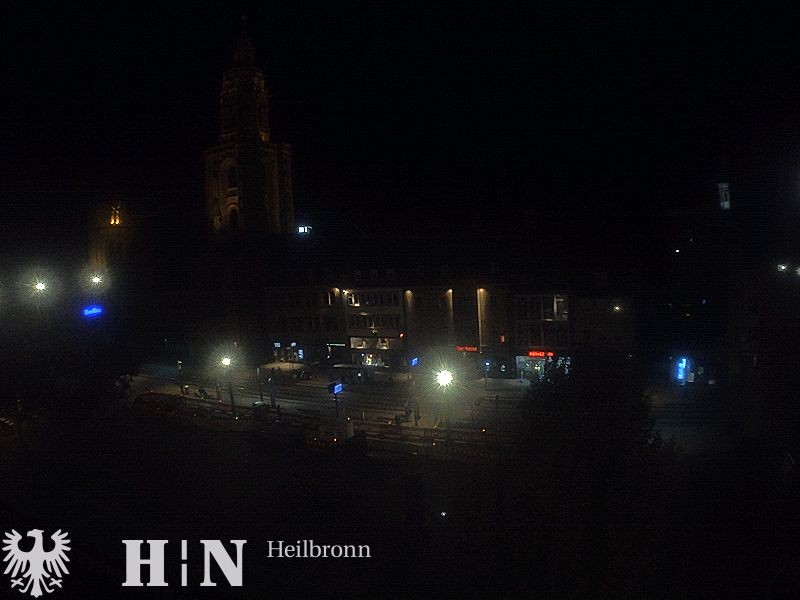 Archiv Foto Webcam Heilbronn Marktplatz