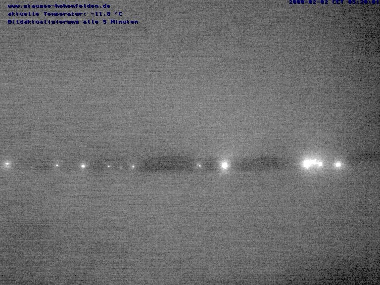 Archiv Foto Webcam Stausee Hohenfelden