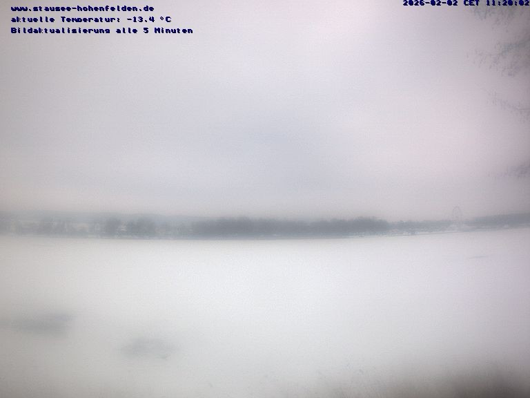 Archiv Foto Webcam Stausee Hohenfelden