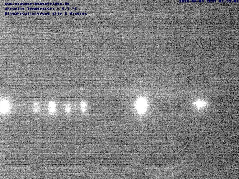 Archiv Foto Webcam Stausee Hohenfelden