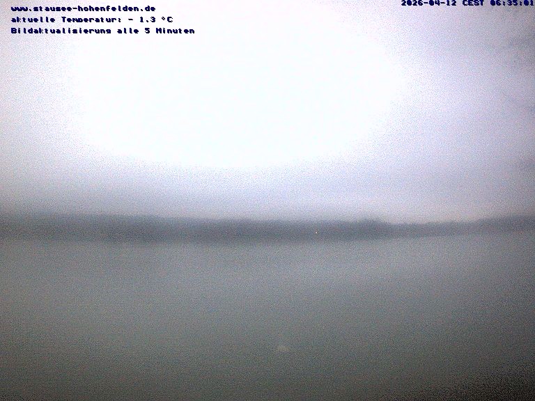 Archiv Foto Webcam Stausee Hohenfelden