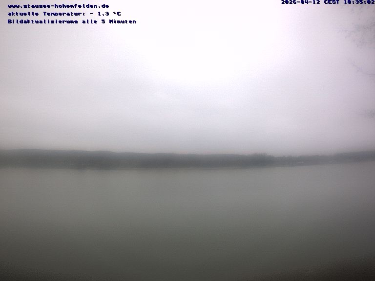 Archiv Foto Webcam Stausee Hohenfelden