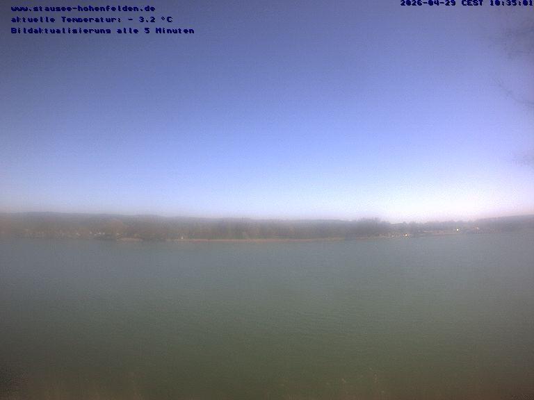 Archiv Foto Webcam Stausee Hohenfelden