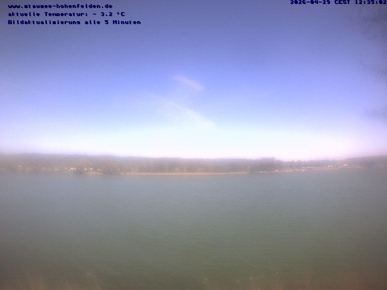 Archiv Foto Webcam Stausee Hohenfelden