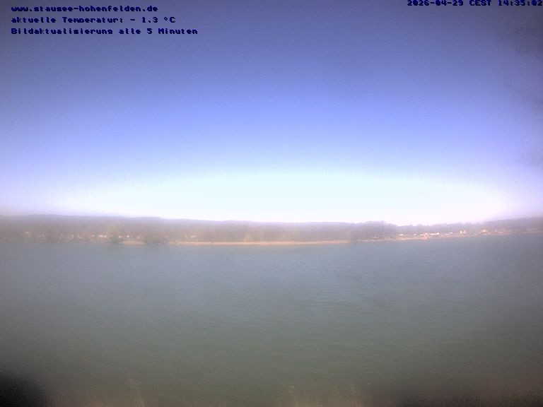 Archiv Foto Webcam Stausee Hohenfelden