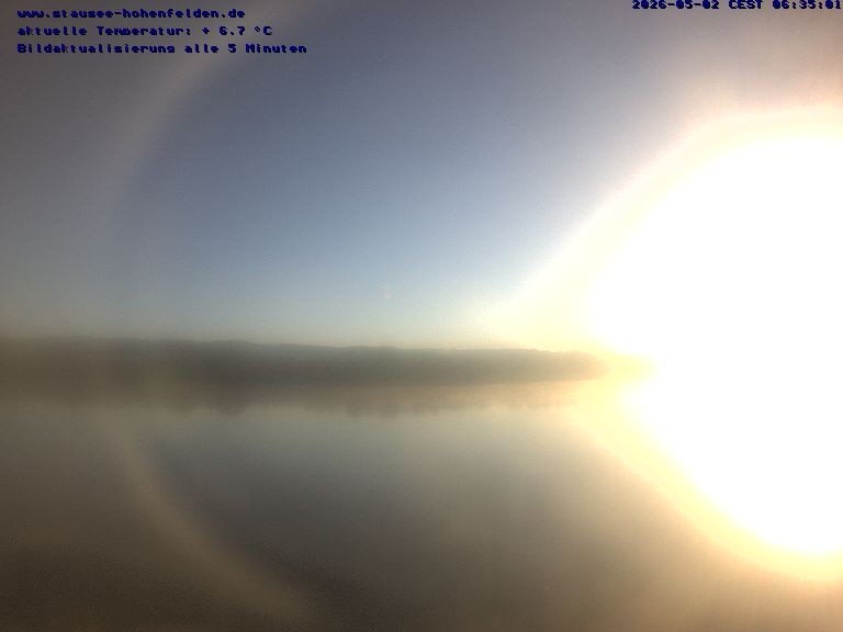 Archiv Foto Webcam Stausee Hohenfelden