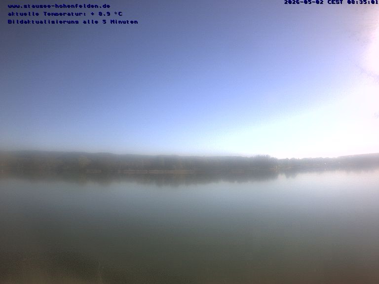 Archiv Foto Webcam Stausee Hohenfelden