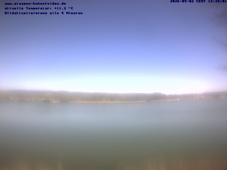 Archiv Foto Webcam Stausee Hohenfelden