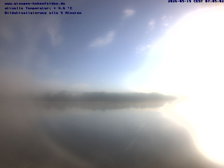 Archiv Foto Webcam Stausee Hohenfelden