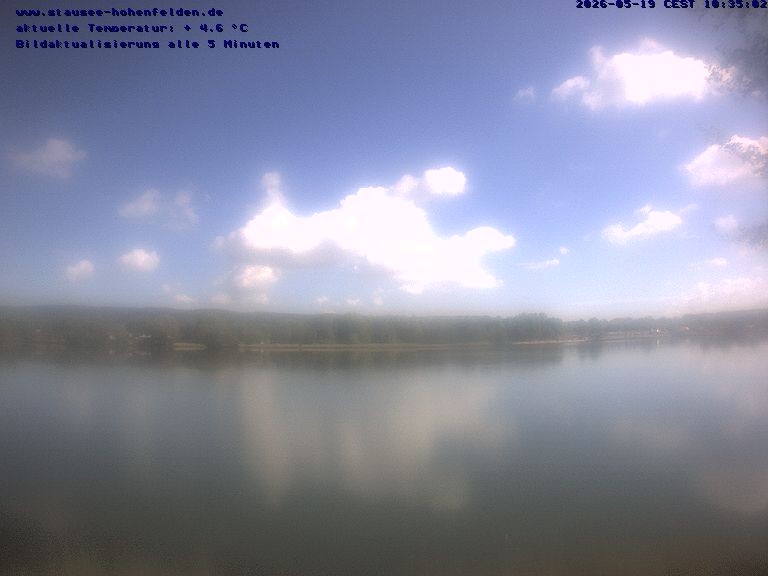Archiv Foto Webcam Stausee Hohenfelden