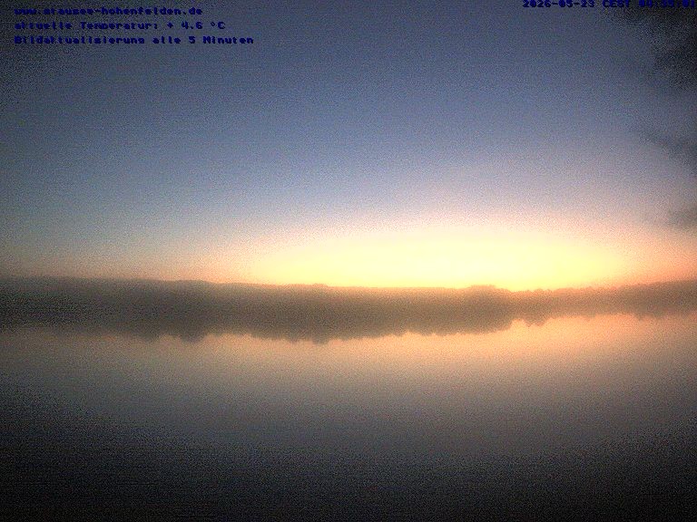 Archiv Foto Webcam Stausee Hohenfelden