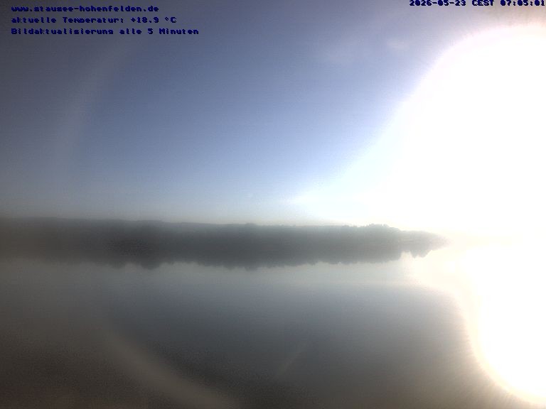 Archiv Foto Webcam Stausee Hohenfelden