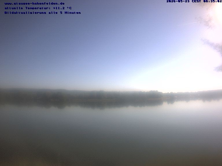 Archiv Foto Webcam Stausee Hohenfelden