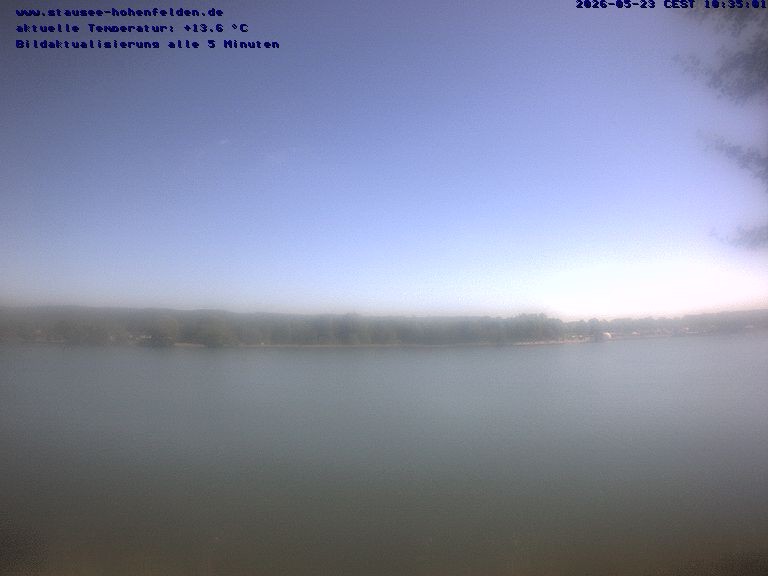 Archiv Foto Webcam Stausee Hohenfelden