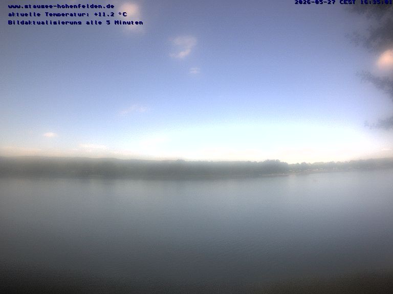 Archiv Foto Webcam Stausee Hohenfelden