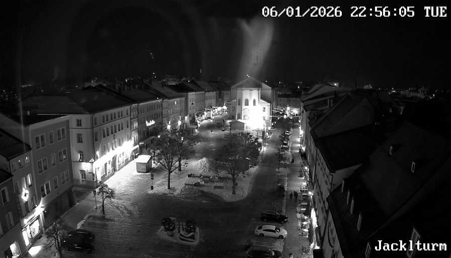 Archiv Foto Webcam Stadtplatz Traunstein
