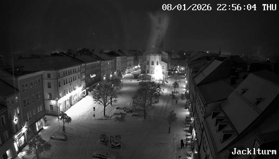 Archiv Foto Webcam Stadtplatz Traunstein