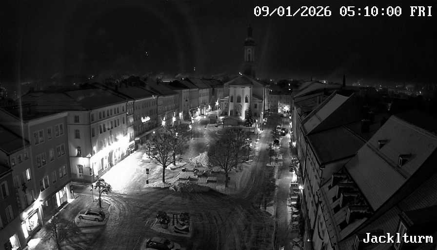 Archiv Foto Webcam Stadtplatz Traunstein