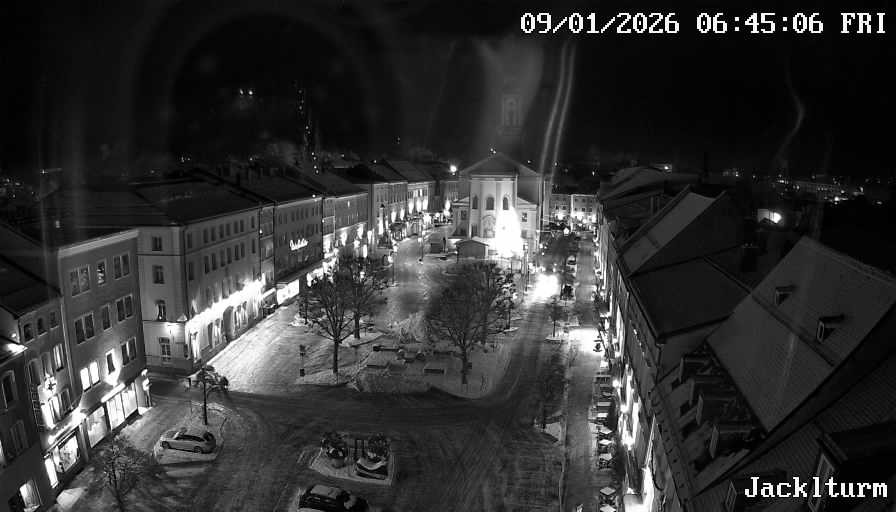 Archiv Foto Webcam Stadtplatz Traunstein