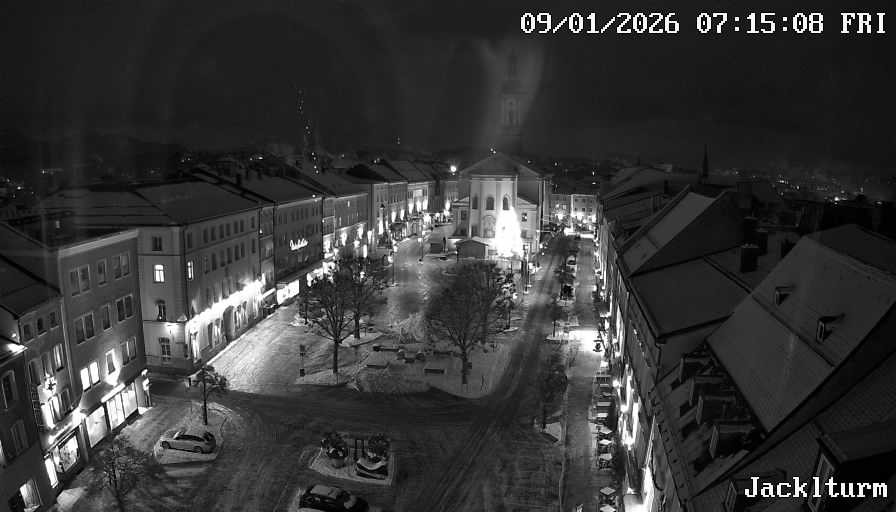 Archiv Foto Webcam Stadtplatz Traunstein