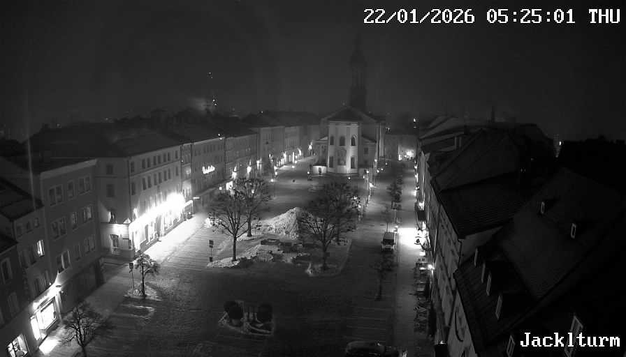 Archiv Foto Webcam Stadtplatz Traunstein