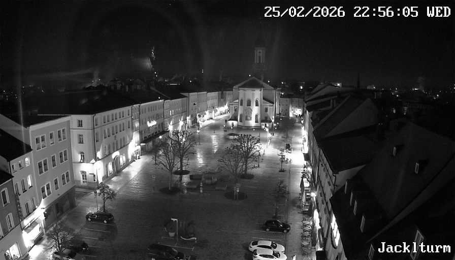 Archiv Foto Webcam Stadtplatz Traunstein