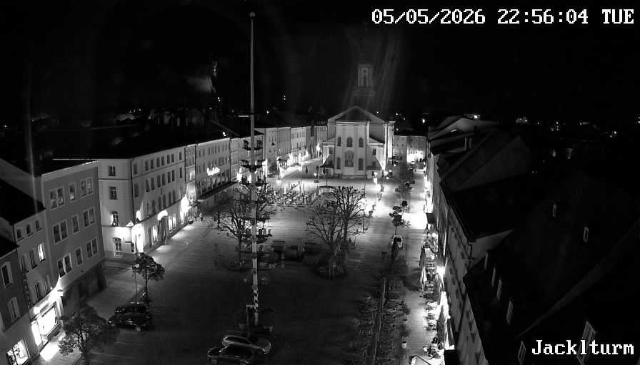 Archiv Foto Webcam Stadtplatz Traunstein