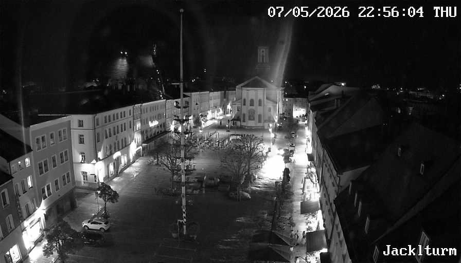 Archiv Foto Webcam Stadtplatz Traunstein