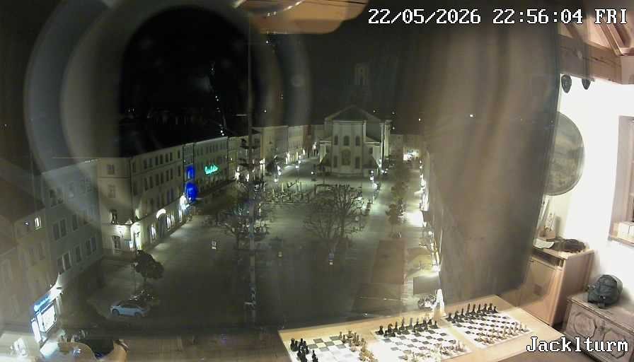 Archived image Webcam Traunstein: Town Square