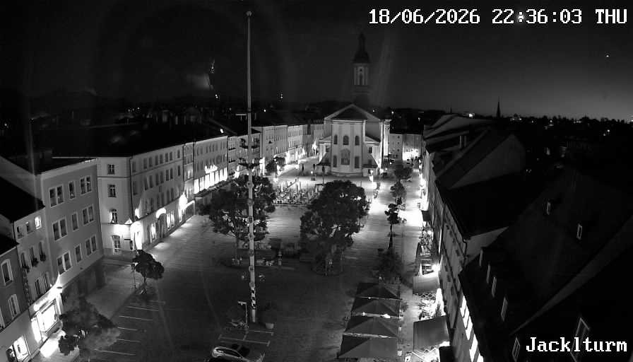 Archiv Foto Webcam Stadtplatz Traunstein