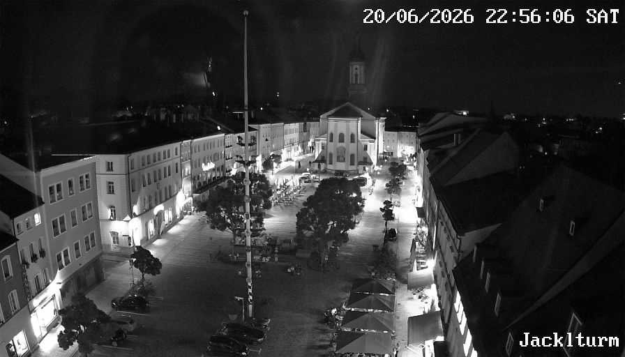 Archiv Foto Webcam Stadtplatz Traunstein