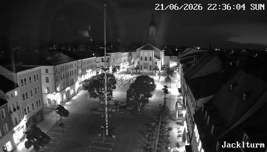 Archiv Foto Webcam Stadtplatz Traunstein